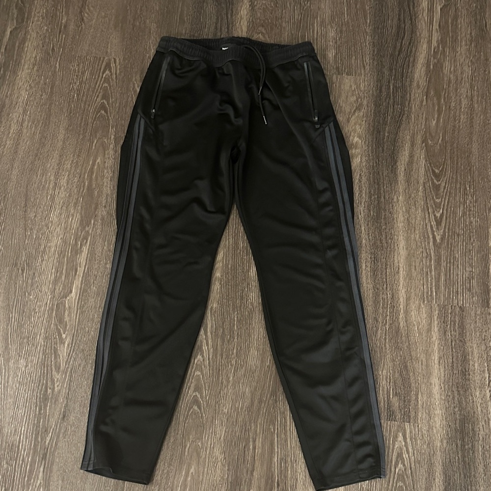Nasty Pig Men's Black Joggers with Gray Stripes